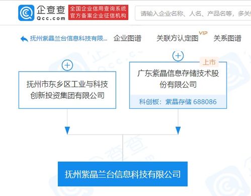 紫晶存儲(chǔ)成立撫州紫晶蘭臺(tái)信息科技公司，拓展大數(shù)據(jù)與信息系統(tǒng)集成服務(wù)